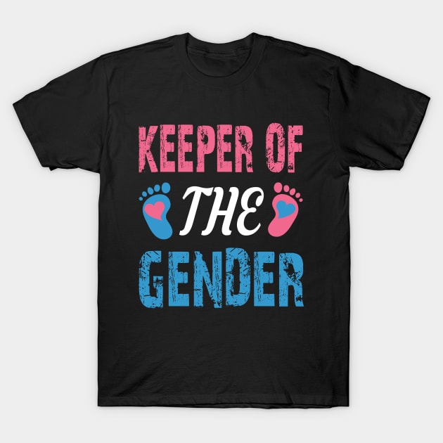 gender reveal - keeper of gender T-Shirt by joyTrends